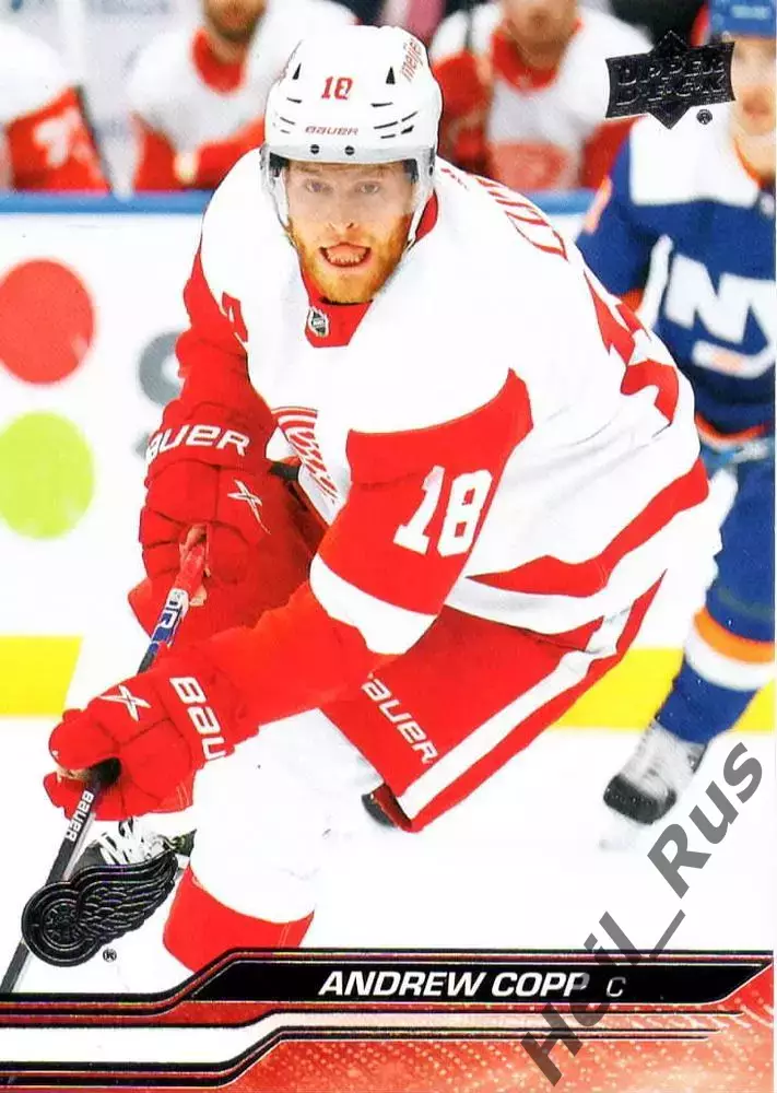 Карточка Andrew Copp/Эндрю Копп (Detroit Red Wings/Детройт Ред Уингз) НХЛ/NHL