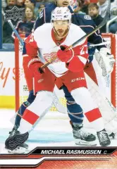 Карточка Michael Rasmussen / Майкл Расмуссен (Detroit Red Wings/Детройт) НХЛ/NHL