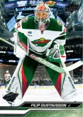 Карточка Filip Gustavsson/Филип Густавссон (Minnesota Wild/Миннесота) НХЛ/NHL