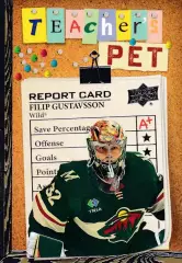 Карточка Filip Gustavsson / Филип Густавссон (Minnesota Wild/Миннесота) НХЛ/NHL