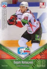Хоккей. Карточка Вадим Хомицкий (Ак Барс Казань) КХЛ/KHL сезон 2011/12 SeReal