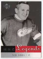 Хоккей. Карточка Sid Abel/Сид Абель Detroit Red Wings/Детройт Ред Уингз НХЛ/NHL