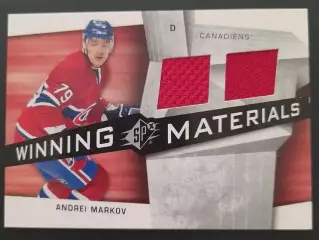 Карточка Андрей Марков Монреаль, Локомотив Ярославль/Динамо Москва/Химик НХЛ/КХЛ