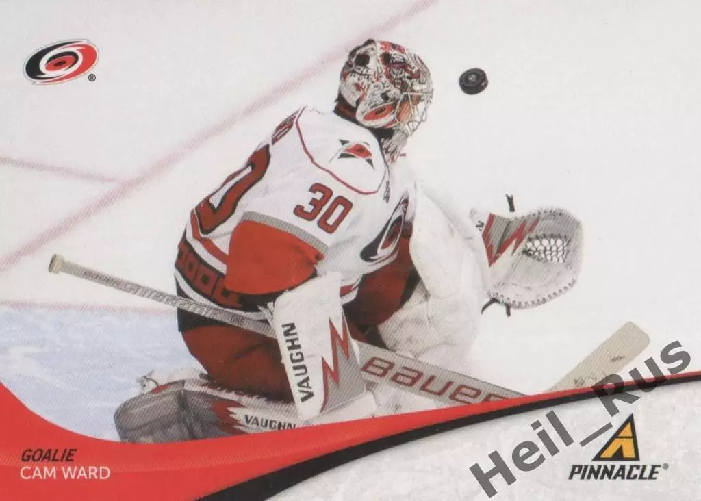 Карточка Cam Ward / Кэм Уорд (Carolina Hurricanes / Каролина Харрикейнз) НХЛ/NHL