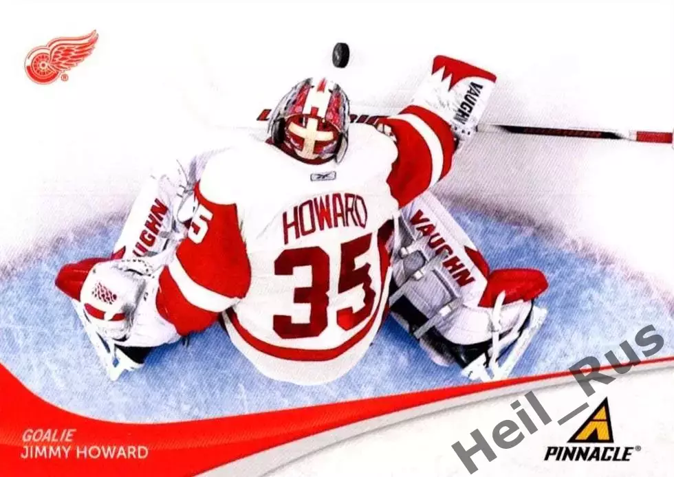 Карточка Jimmy Howard/Джимми Ховард Detroit Red Wings/Детройт Ред Уингз NHL/НХЛ