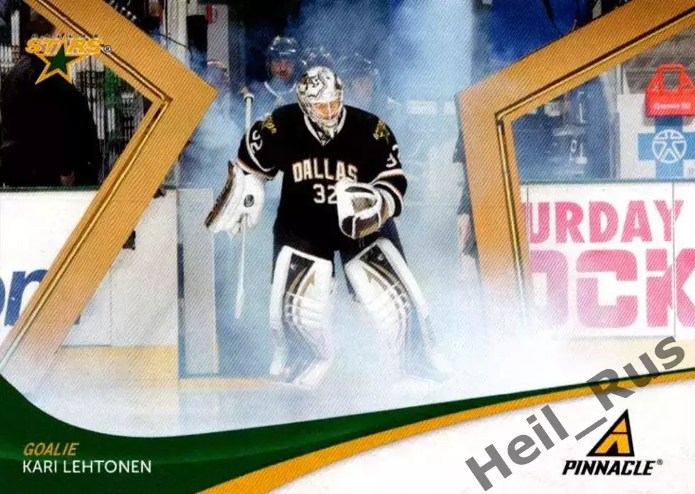 Хоккей. Карточка Kari Lehtonen/Кари Лехтонен Dallas Stars/Даллас Старз НХЛ / NHL