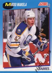 Хоккей. Карточка Mikko Makela/Микко Мякеля Buffalo Sabres/Баффало Сейбрз НХЛ/NHL