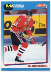 Карточка Mike Hudson/Майк Хадсон (Chicago Blackhawks/Чикаго Блэкхокс) НХЛ/NHL