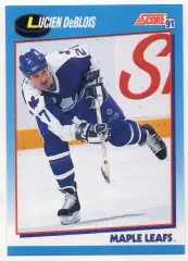 Хоккей Карточка Lucien DeBlois/Люсьен Деблуа Toronto Maple Leafs/Торонто НХЛ/NHL