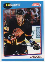 Хоккей Карточка Rob Murphy/Роб Мерфи (Vancouver Canucks/Ванкувер Кэнакс) НХЛ/NHL