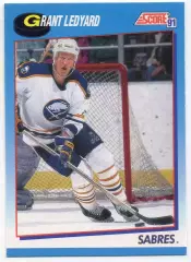 Карточка Grant Ledyard/Грант Ледьярд (Buffalo Sabres/Баффало Сейбрз) НХЛ/NHL