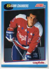 Карточка S. Chambers/Шон Чемберс Washington Capitals/Вашингтон Кэпиталз NHL/НХЛ