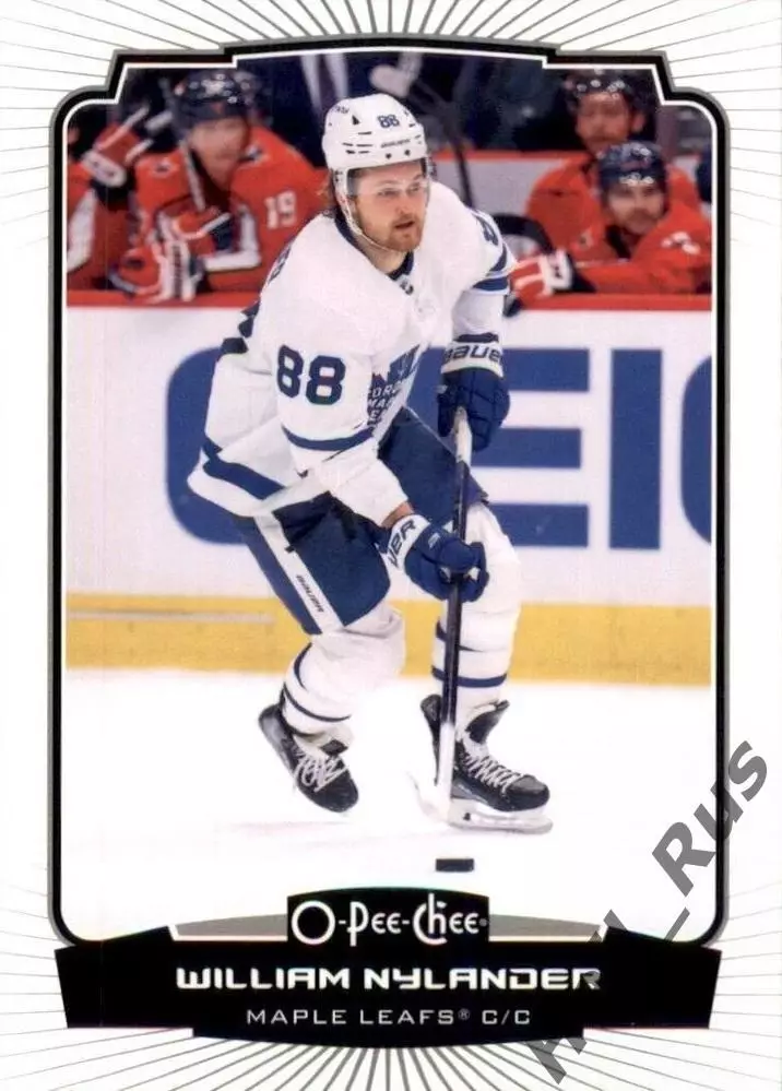 Карточка William Nylander/Вильям Нюландер Toronto Maple Leafs/Торонто, НХЛ / NHL