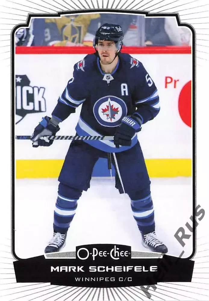 Хоккей. Карточка Mark Scheifele/Марк Шайфли Winnipeg Jets/Виннипег Джетс NHL/НХЛ