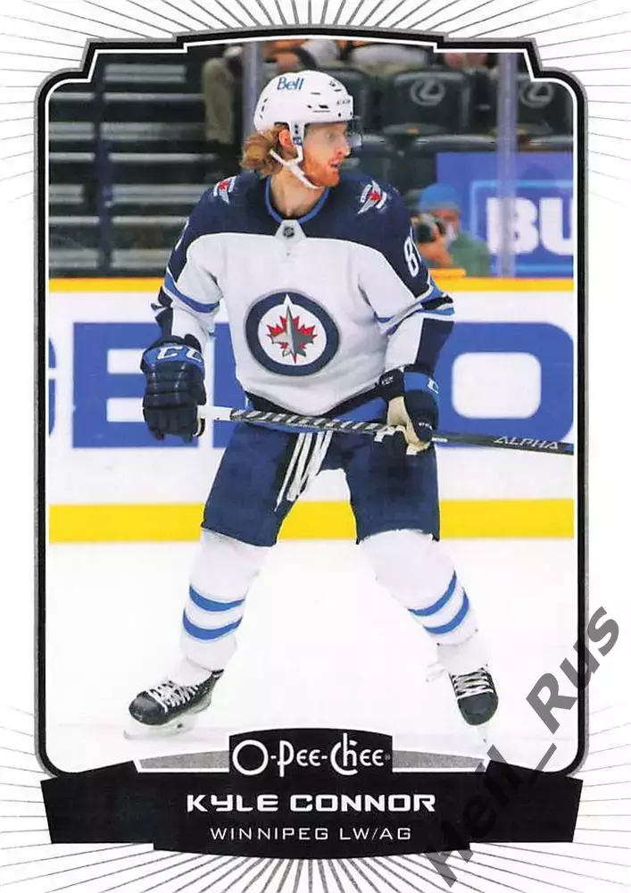 Хоккей Карточка Kyle Connor/Кайл Коннор (Winnipeg Jets/Виннипег Джетс) НХЛ / NHL