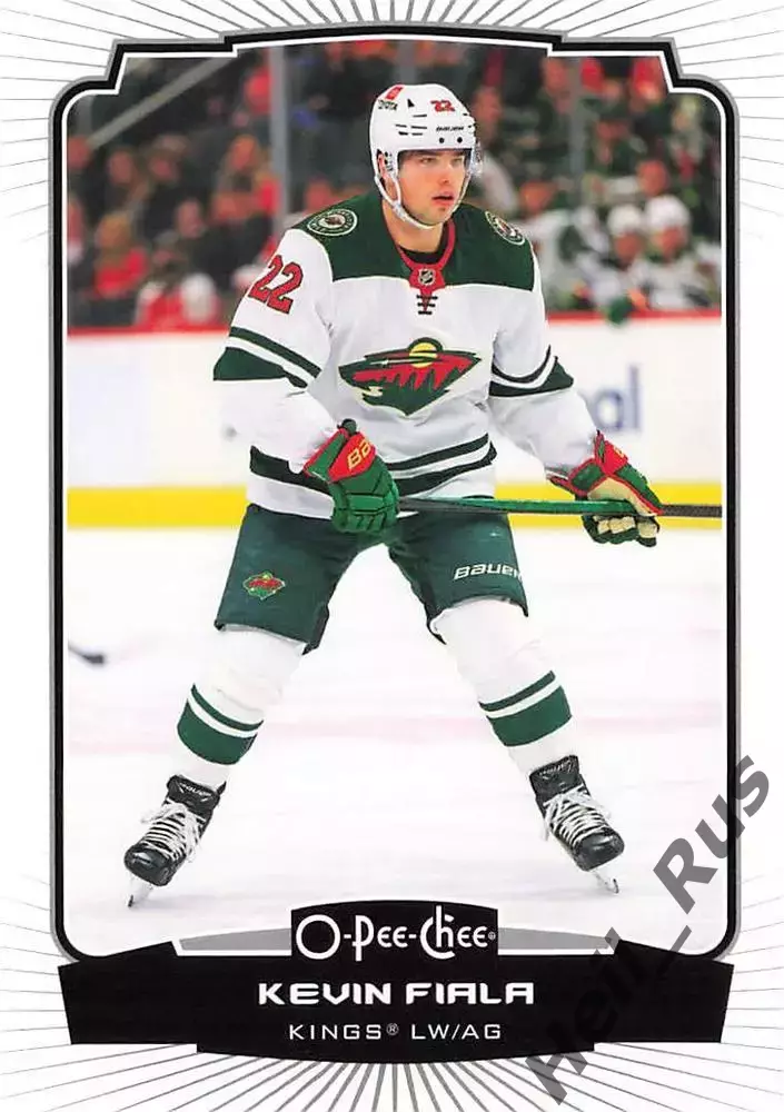 Карточка Kevin Fiala/Кевин Фиала (Миннесота Уайлд/Лос-Анджелес Кингз) NHL/НХЛ