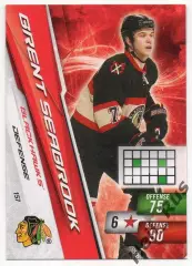 Хоккей; Карточка Brent Seabrook/Брент Сибрук (Chicago Blackhawks/Чикаго) НХЛ/NHL