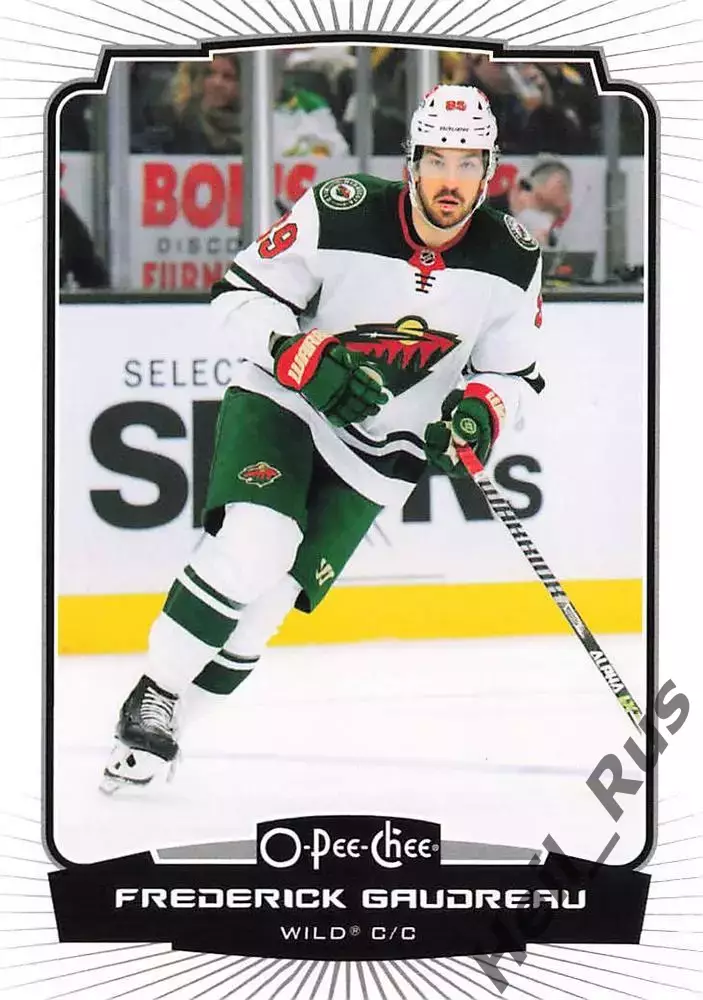 Карточка Frederick Gaudreau/Фредерик Годро (Minnesota Wild / Миннесота) НХЛ/NHL