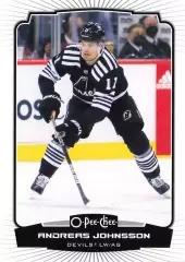 Карточка A. Johnsson/Андреас Юнссон New Jersey Devils/Нью-Джерси Девилз НХЛ/NHL