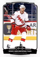 Хоккей. Карточка Нино Нидеррайтер Каролина Харрикейнз/Нэшвилл Предаторз NHL/НХЛ