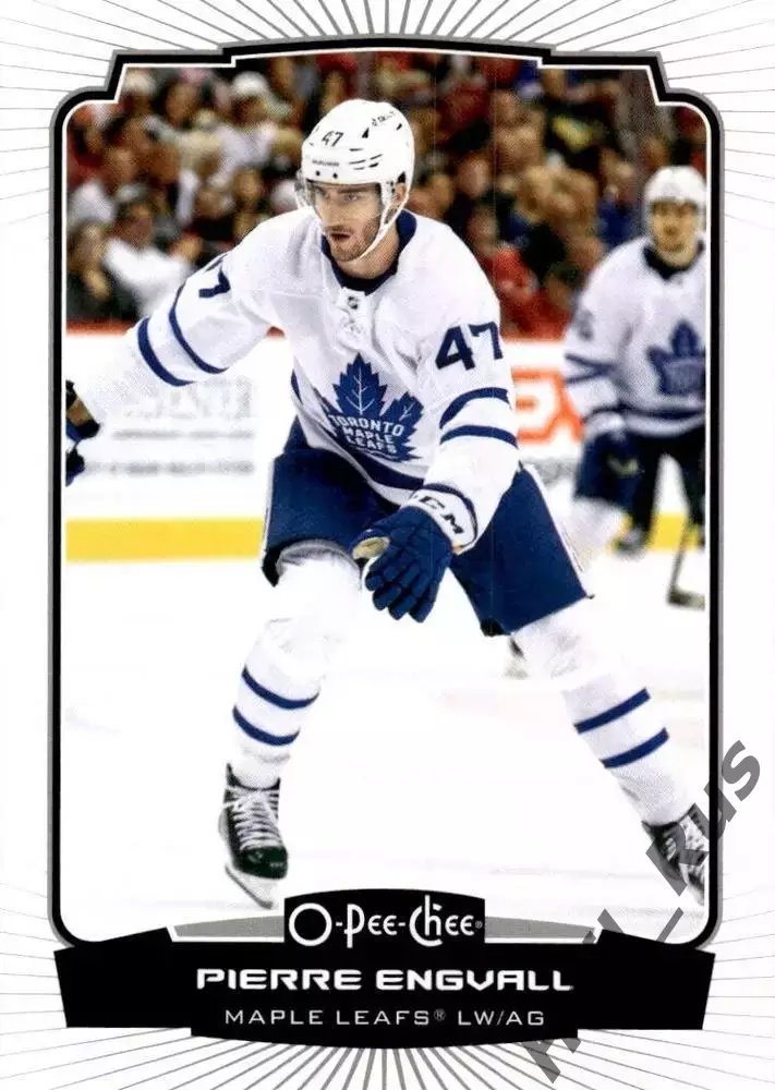 Хоккей Карточка Pierre Engvall/Пьер Энгвалль Toronto Maple Leafs/Торонто НХЛ-NHL