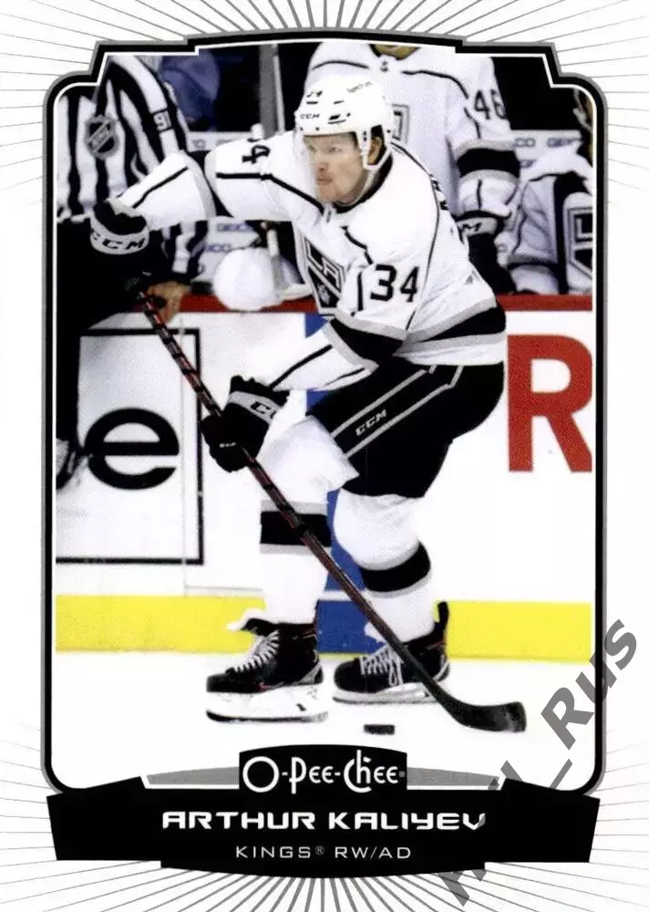 Карточка A. Kaliyev/Артур Калиев (Los Angeles Kings/Лос-Анджелес Кингз) НХЛ/NHL