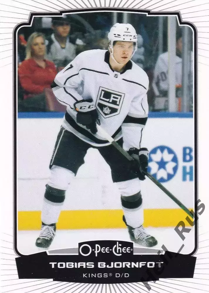 Карточка Bjornfot/Тобиас Бьернфот (Los Angeles Kings/Лос-Анджелес Кингз) НХЛ/NHL