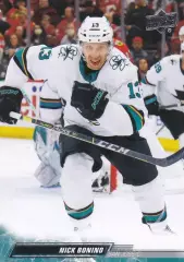 Хоккей. Карточка Nick Bonino/Ник Бонино (San Jose Sharks/Сан-Хосе Шаркс) НХЛ/NHL