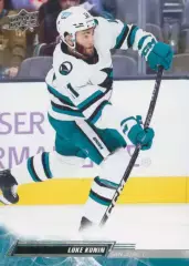 Хоккей. Карточка Luke Kunin/Люк Канин (San Jose Sharks/Сан-Хосе Шаркс) НХЛ/NHL