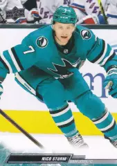 Хоккей. Карточка Nico Sturm/Нико Штурм (San Jose Sharks/Сан-Хосе Шаркс) НХЛ/NHL