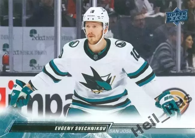 Карточка Евгений Свечников (Сан-Хосе Шаркс, Ак Барс, Амур, Торпедо) НХЛ/NHL/КХЛ