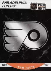 Хоккей. Карточка Логотип/Эмблема Philadelphia Flyers/Филадельфия Флайерз НХЛ/NHL