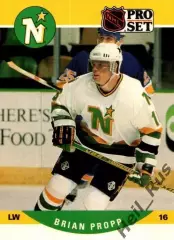 Хоккей Карточка Brian Propp/Брайан Пропп Minnesota North Stars/Миннесота NHL НХЛ