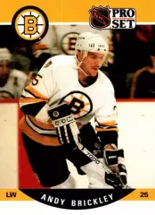 Хоккей Карточка Andy Brickley/Энди Брикли (Boston Bruins/Бостон Брюинз) НХЛ/NHL