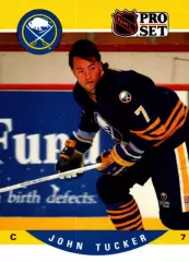 Хоккей; Карточка John Tucker/Джон Такер (Buffalo Sabres/Баффало Сейбрз) НХЛ/NHL