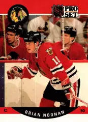 Карточка Brian Noonan/Брайан Нунэн (Chicago Blackhawks/Чикаго Блэкхокс) НХЛ/NHL