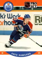 Хоккей Карточка Greg Hawgood/Грег Хоугуд Edmonton Oilers/Эдмонтон Ойлерз НХЛ/NHL