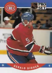 Хоккей Карточка Gerald Diduck/Джеральд Дидак Montreal Canadiens/Монреаль НХЛ/NHL