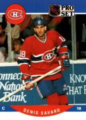 Карточка Denis Savard/Дени Савар (Montreal Canadiens/Монреаль Канадиенс) НХЛ/NHL
