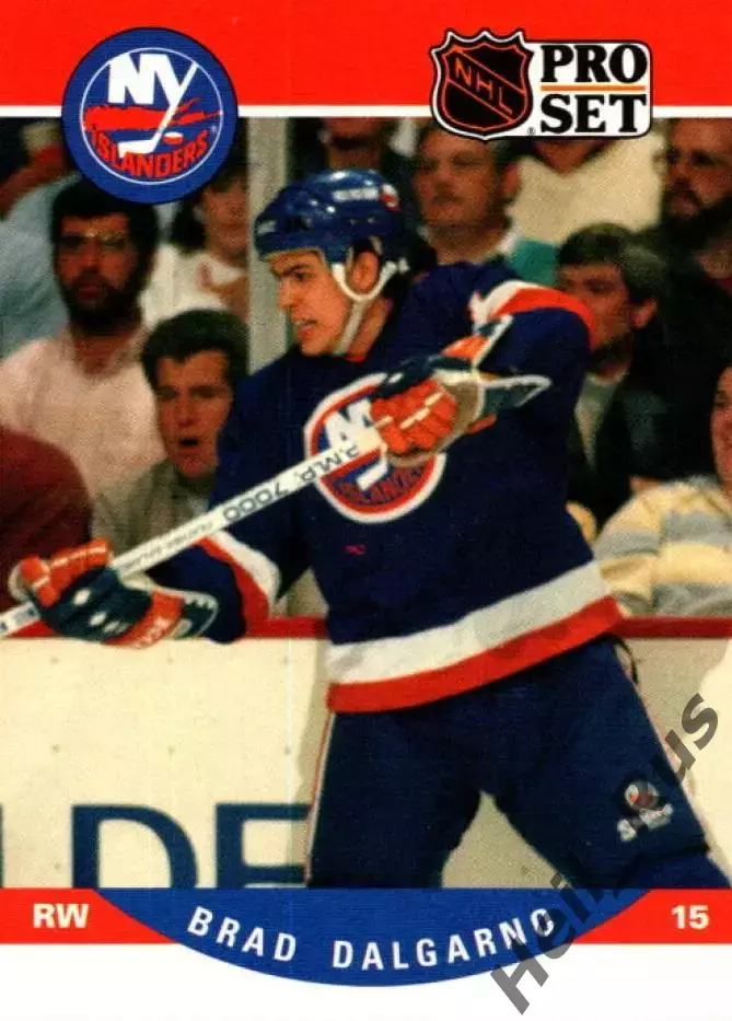 Карточка B. Dalgarno/Брэд Далгарно New York Islanders/Нью-Йорк Айлендерс НХЛ/NHL