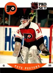 Карточка Pete Peeters/Пит Питерс Philadelphia Flyers/Филадельфия Флайерз НХЛ/NHL