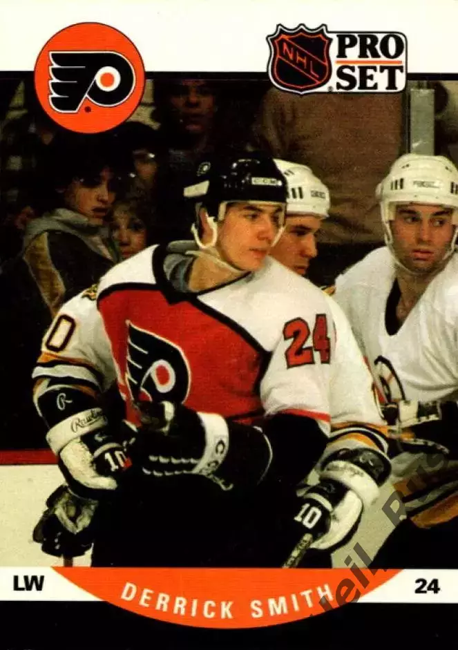 Карточка D. Smith/Деррик Смит (Philadelphia Flyers/Филадельфия Флайерз) НХЛ/NHL