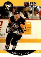 Карточка Randy Gilhen/Рэнди Гилен Pittsburgh Penguins/Питтсбург Пингвинз НХЛ/NHL