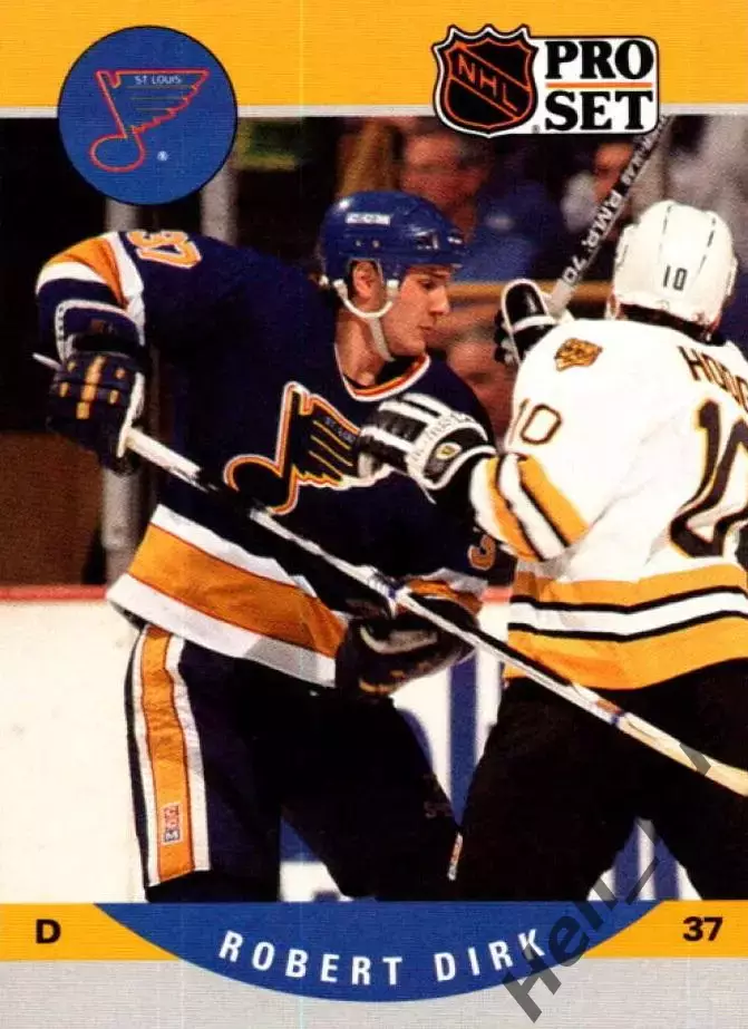 Хоккей Карточка Robert Dirk/Роберт Дирк (St. Louis Blues/Сент-Луис Блюз) НХЛ/NHL