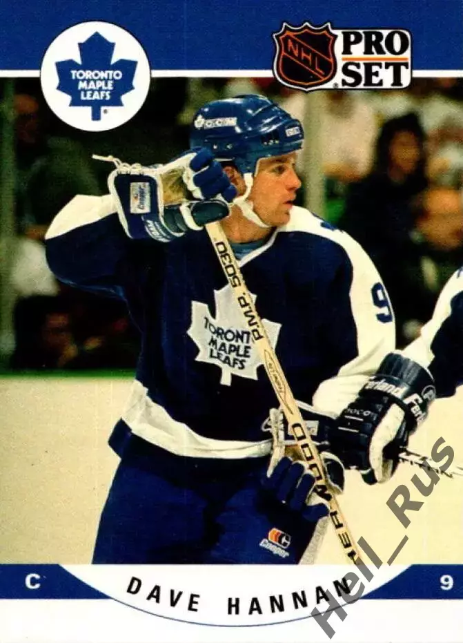 Карточка Dave Hannan/Дэвид Ханнан Toronto Maple Leafs/Торонто Мейпл Лифс НХЛ/NHL