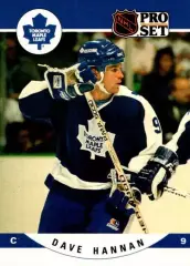 Карточка Dave Hannan/Дэвид Ханнан Toronto Maple Leafs/Торонто Мейпл Лифс НХЛ/NHL