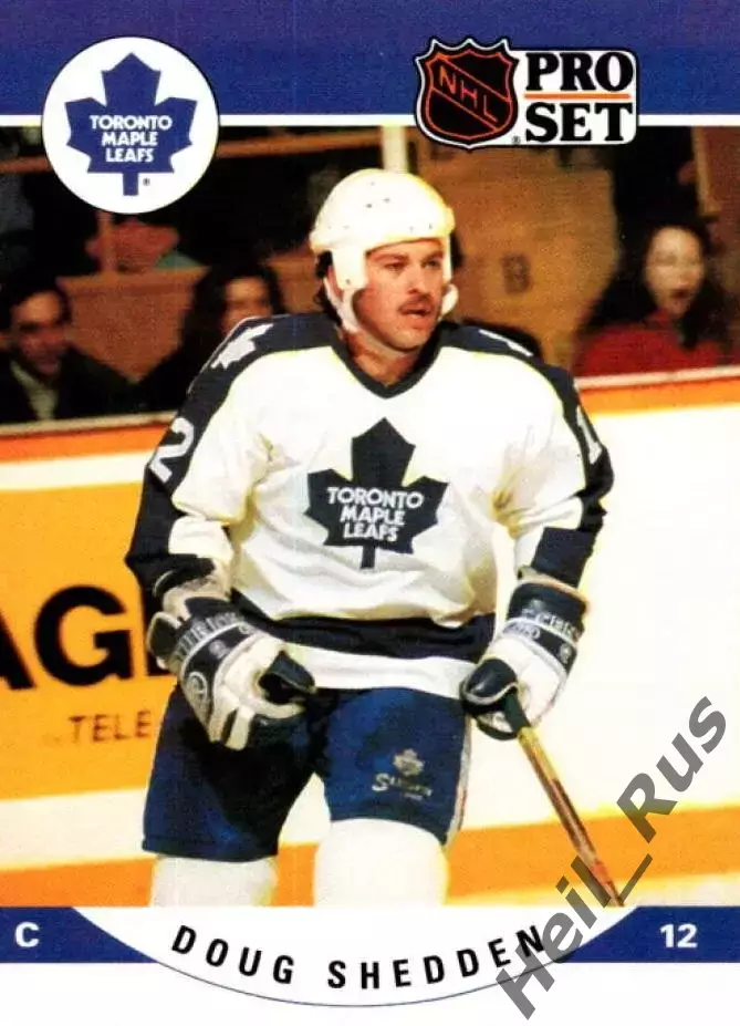 Карточка Дуг Шедден Toronto Maple Leafs/Торонто Мейпл Лифс/Медвешчак НХЛ/NHL/КХЛ