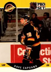 Карточка Dave Capuano/Дэйв Капуано (Vancouver Canucks/Ванкувер Кэнакс) НХЛ/NHL