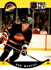 Хоккей. Карточка Rob Murphy/Роб Мерфи Vancouver Canucks/Ванкувер Кэнакс НХЛ/NHL