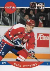 Карточка Nick Kypreos/Ник Кипреос Washington Capitals/Вашингтон Кэпиталз НХЛ/NHL